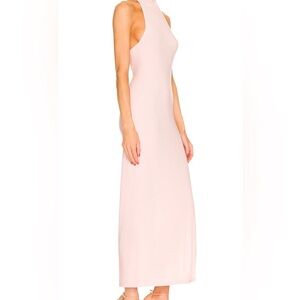 Norma Kamali Blush Pink Gown